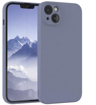 Eazy Case TPU Hülle für Apple iPhone 14 Plus 6,7 Zoll, Silikon Schutzhülle mit Kameraschutz Matt Back Cover Soft Eis Blau