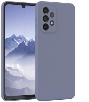 Eazy Case TPU Hülle für Samsung Galaxy A33 5G 6,4 Zoll, Silikon Schutzhülle mit Kameraschutz Matt Back Cover Soft Eis Blau