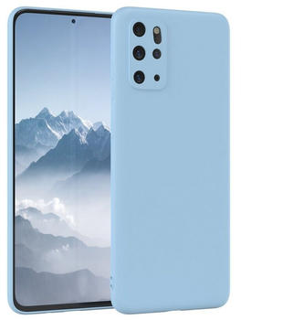 Eazy Case TPU Hülle für Samsung Galaxy S20 Plus / S20+ 5G 6,7 Zoll, Handy Softcase stoßfesßte Hülle mit Kratzschutz Bumper TPU Hellblau