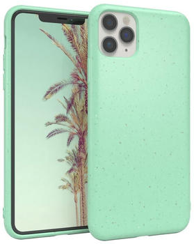 Eazy Case Bio Case für Apple iPhone 11 Pro Max 6,5 Zoll, Slimcover aus Pflanzenfasern Schutzhülle kratzfest phone case Grün