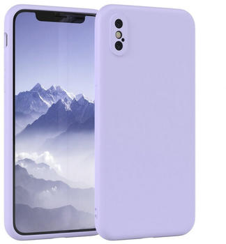 Eazy Case TPU Hülle für Apple iPhone X / XS 5,8 Zoll, Silikonhülle stoßfest Smart Slimcover tpu case Violett / Lila Lavendel, Violett / Lavendel