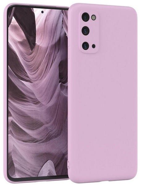 Eazy Case TPU Hülle für Samsung Galaxy S20 6,2 Zoll, Hülle mit Kameraschutz handycover Soft Smart Slimcover Lila / Flieder