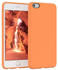 Eazy Case Premium Silikon Case für Apple iPhone 6 / 6S 4,7 Zoll, Case stoßfest Smart Slimcover mit Displayschutz Back Cover Etui Orange