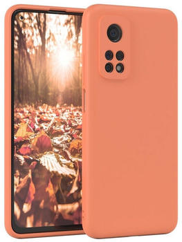 Eazy Case TPU Hülle für Xiaomi Mi 10T 5G / Mi 10T Pro 5G 6,67 Zoll, Schutzhülle mit Kameraschutz telefonhülle elastisch bumper tpu Orange