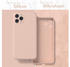 Eazy Case TPU Hülle für Apple iPhone 11 Pro 5,8 Zoll, Silikon Schutzhülle mit Kameraschutz kratzfest bumper Rosa Altrosa, Rosa / Altrosa