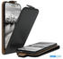 Eazy Case Flipcase für Samsung Galaxy S7 5,1 Zoll, Tasche Klapphülle Handytasche zum Aufklappen Etui Kunstleder Schwarz