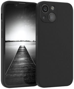 Eazy Case TPU Hülle für Apple iPhone 13 Mini 5,4 Zoll, Silikon Schutzhülle mit Kameraschutz kratzfest Back Cover Etui Schwarz
