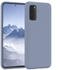 Eazy Case Premium Silikon Case für Samsung Galaxy S20 6,2 Zoll, Hülle mit Kameraschutz Bumper Case stoßfest Handy Softcase Eis Blau