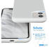 Eazy Case Premium Silikon Case für Apple iPhone 11 6,1 Zoll, Silikon Schutzhülle mit Kameraschutz kratzfest Handy Softcase Weiß