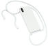 Eazy Case Silikon Kette für Apple iPhone X / XS 5,8 Zoll, Schutzhülle Ketten Hülle Case Handyhülle Silikon Hülle Handyband Weiß