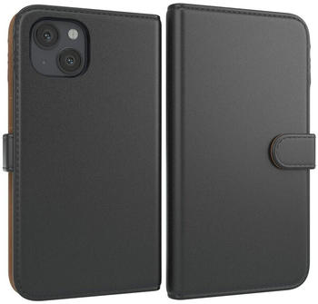 Eazy Case Uni Bookstyle für Apple iPhone 13 6,1 Zoll, Schutzhülle mit Standfunktion Kartenfach Handytasche aufklappbar Etui