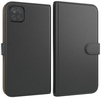 Eazy Case Uni Bookstyle für Samsung Galaxy A12 6,5 Zoll, Schutzhülle mit Standfunktion Kartenfach Handytasche aufklappbar Etui