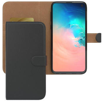 Eazy Case Uni Bookstyle für Samsung Galaxy S10e 5,8 Zoll, Schutzhülle mit Standfunktion Kartenfach Handytasche aufklappbar Etui