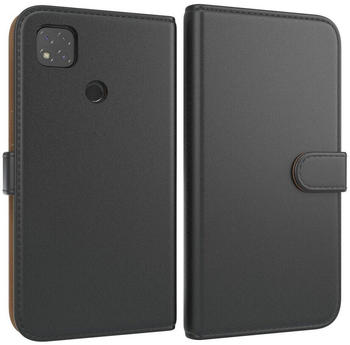 Eazy Case Uni Bookstyle für Xiaomi Redmi 9C 6,53 Zoll, Schutzhülle mit Standfunktion Kartenfach Handytasche aufklappbar Etui