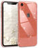 Eazy Case Glitter Case für Apple iPhone XR 6,1 Zoll, Silikon Schutzhülle mit Glitzer stoßfeste TPU Bling Durchsichtig Klar