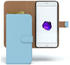 Eazy Case Bookstyle Farbig für iPhone 8 Plus / iPhone 7 Plus, Schutzhülle mit Standfunktion Kartenfach Handytasche aufklappbar Etui, Helbllau