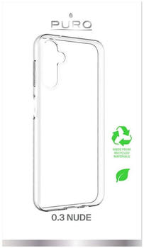 Puro 0.3 Nude - Etui ökologische für Samsung Galaxy A14 5G (Galaxy A14 5G) Smartphone Hülle Transparent