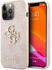 Guess Schutzhülle 4G Big Metal Logo für iPhone 13 Pro Rosa