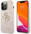 Guess Schutzhülle 4G Big Metal Logo für iPhone 13 Pro Rosa