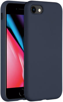 Accezz Apple iPhone SE (2022),Apple iPhone SE (2020),Apple iPhone 8,Apple iPhone 7 Hülle - Silikon - Accezz Soft Case/Backcover - Handyhülle Dunkelblau