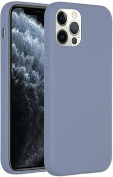 Accezz Apple iPhone 12 Pro,Apple iPhone 12 Hülle - Silikon - Accezz Soft Case/Backcover - Handyhülle Lavendel