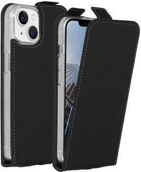 Accezz Apple iPhone 14 Hülle - Kunstleder - Accezz Flip Case - Handyhülle Schwarz