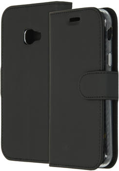 Accezz Samsung Galaxy Xcover 4S,Samsung Galaxy Xcover 4 Hülle - Kunstleder - Accezz Klapphülle - Handyhülle Schwarz