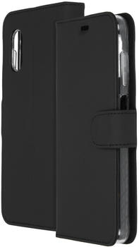 Accezz Samsung Galaxy Xcover Pro Hülle - Kunstleder - Accezz Klapphülle - Handyhülle Schwarz