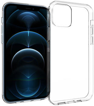 Accezz Apple iPhone 12,Apple iPhone 12 Pro Hülle - Silikon - Accezz Soft Case/Backcover - Handyhülle Transparent