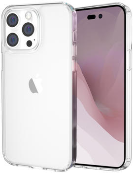 Accezz Apple iPhone 14 Pro Hülle - Kunststoff - Accezz Hard Case/Backcover - Handyhülle Transparent - Shockproof/Stoßfest