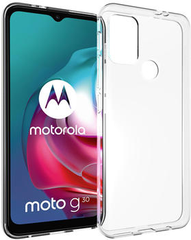 Accezz Motorola Moto G30,Motorola Moto G20 Hülle - Silikon - Accezz Soft Case/Backcover - Handyhülle Transparent