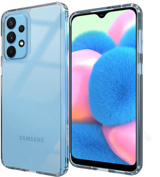 Accezz Samsung Galaxy A33 Hülle - Kunststoff - Accezz Hard Case/Backcover - Handyhülle Transparent - Shockproof/Stoßfest