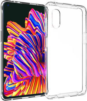 Accezz Samsung Galaxy Xcover Pro Hülle - Silikon - Accezz Soft Case/Backcover - Handyhülle Transparent