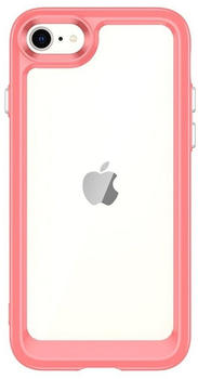 Cofi Outer Space Case Hülle Cover Handy-Hülle Schutz Hardcover Gelrahmen kompatibel mit iPhone 13 Pro Rot