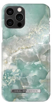 iDeal of Sweden Designer Hard-Cover Azura Marble (iPhone 12 Pro, iPhone 12) Blau, Mehrfarbig
