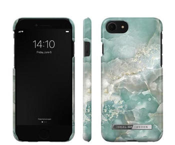 iDeal of Sweden Designer Hard-Cover Azura Marble (iPhone 7, iPhone 8, iPhone SE (2020)) Blau, Mehrfarbig