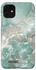 iDeal of Sweden Designer Hard-Cover Azura Marble (iPhone XR, iPhone 11) Blau, Mehrfarbig