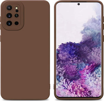 Cadorabo Hülle für Samsung Galaxy S20 PLUS im TPU Fluid LM162 Style (Galaxy S20+), Smartphone Hülle, Braun
