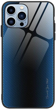 König Design Hülle kompatibel mit Apple iPhone 11 Pro Max Kunststoff Soft Handyhülle - Handy Case Blau