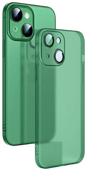 König Design Hülle kompatibel mit Apple iPhone 14 Plus Kunststoff Soft Handyhülle - Handy Case Grün