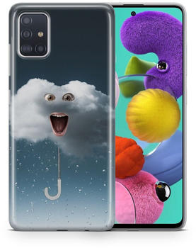 König Design Handyhülle Schutzhülle für Wiko Y62 Case Cover Tasche Bumper Etuis TPU, Modell:Wiko Y62, Motiv auswählen:Regenwolke