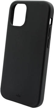Puro Icon Handy-Schutzhülle (5.4 Zoll) Cover (iPhone 12 Mini) Smartphone Hülle Schwarz