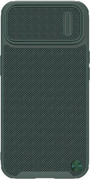 Nillkin Textured S Case für iPhone 14 Plus Armored Case mit grüner Kameraabdeckung (für iPhone 14 Plus) Grün