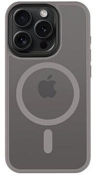 Tactical MagForce Hyperstealth Cover für das iPhone 15 Pro Light Grey