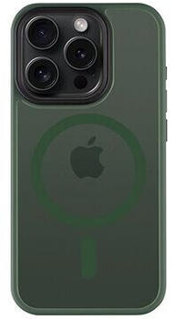 Tactical MagForce Hyperstealth Cover für das iPhone 15 Pro Forest Green
