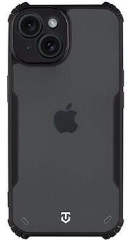 Tactical Quantum Stealth Cover für Apple iPhone 15 Clear/Black