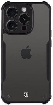 Tactical Quantum Stealth Cover für Apple iPhone 15 Pro Clear/Black