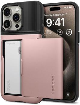 Spigen Slim Armor CS Rose Gold Cover für iPhone 15 Pro Max