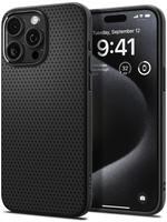 Spigen ACS06704, Spigen Liquid Air - matte black - iPhone 15 Pro