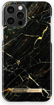 iDeal of Sweden Fashion Case (iPhone 12 Pro, iPhone 12) Gold, Schwarz